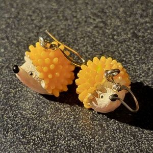 Hedgehog Earrings